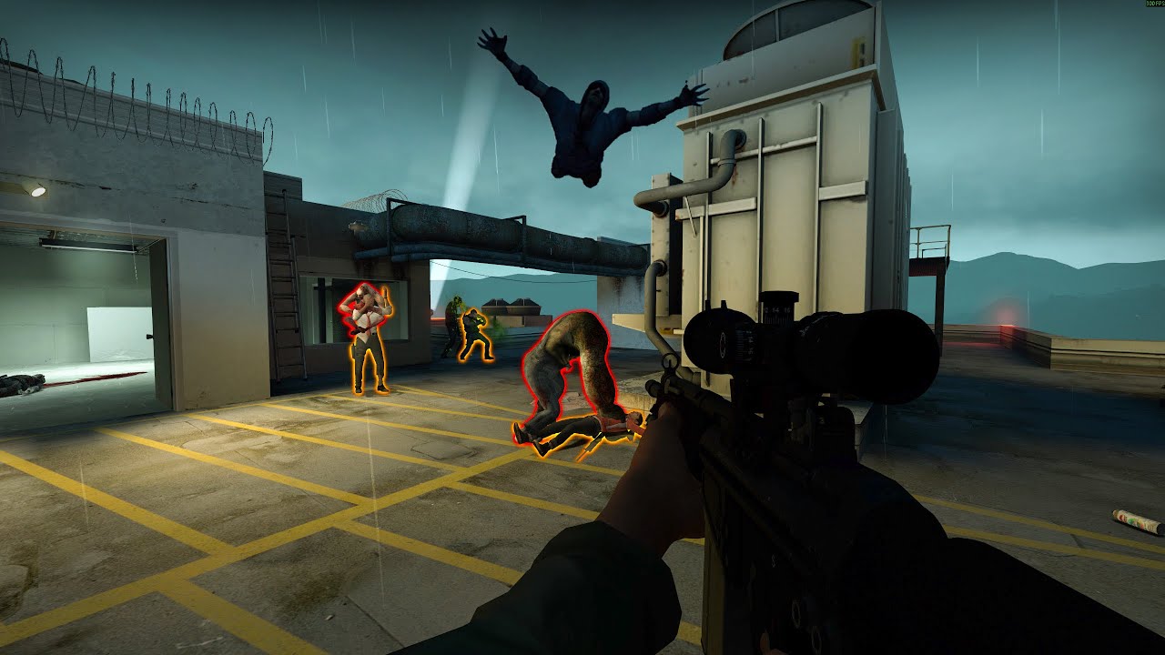 THE JOCKEY RODE THE CHARGER | Left 4 Dead 2 Versus (No Mercy)
