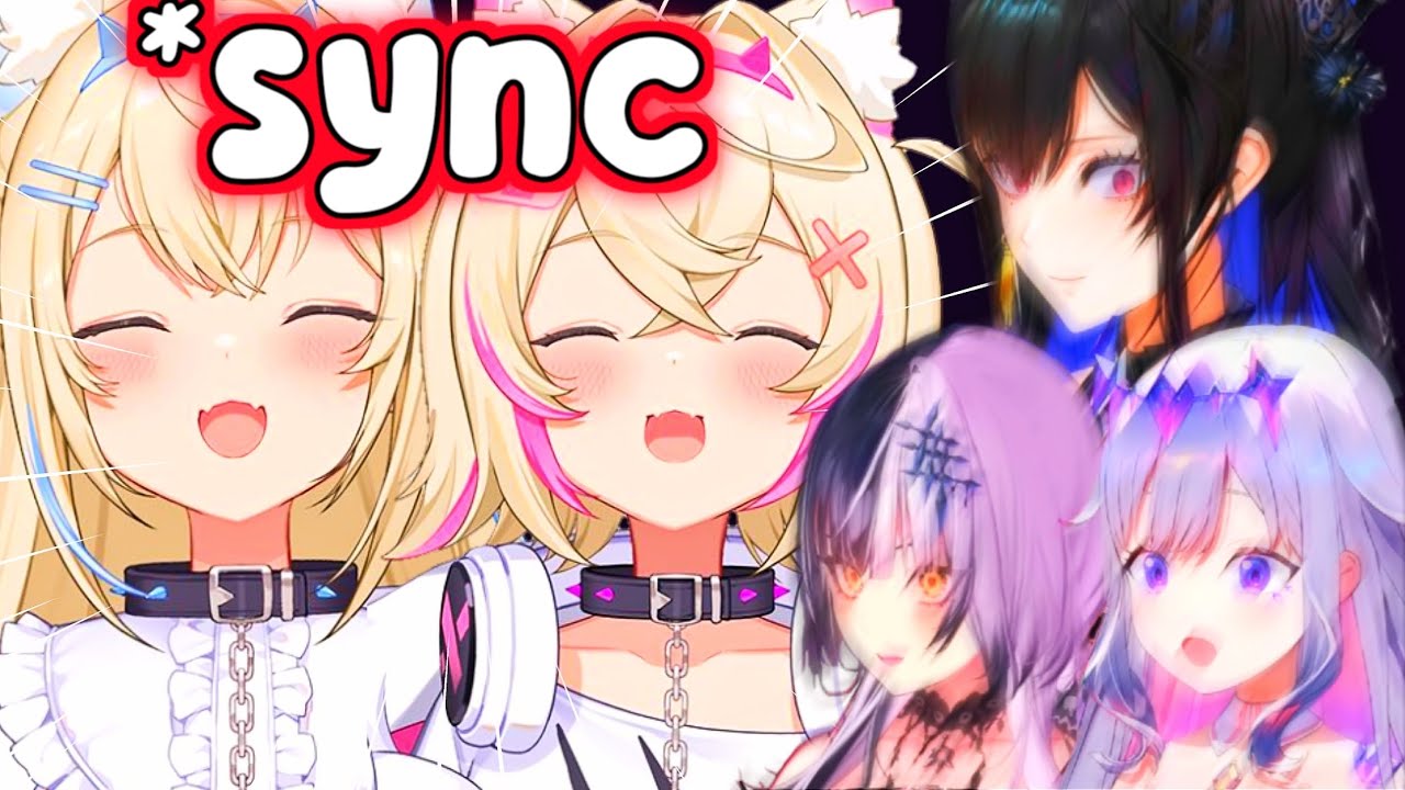 *FUWAMOCO start talking completely in 𝙨𝙮𝙣𝙘*   𝙃𝙤𝙡𝙤𝘼𝙙𝙫𝙚𝙣𝙩: .....