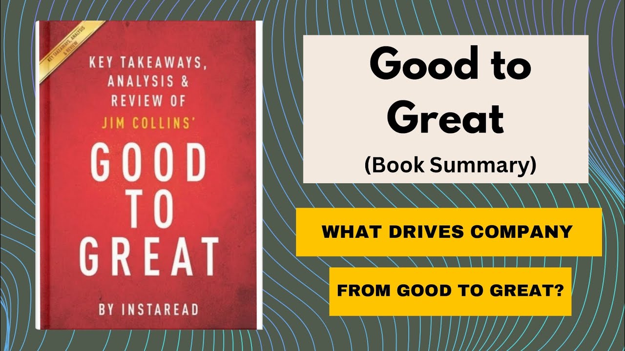 Good to Great by Jim Collins Audiobook | Book Summary in English