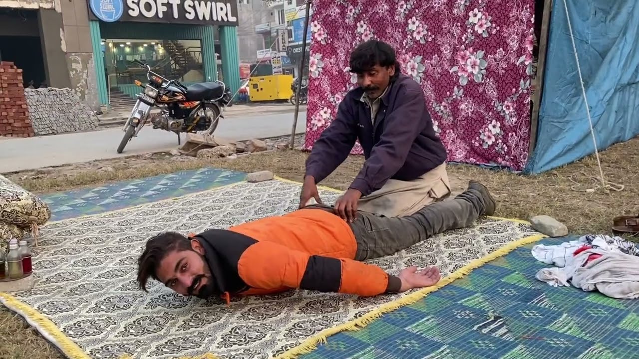 Soothing Pakistan Street Massage ASMR