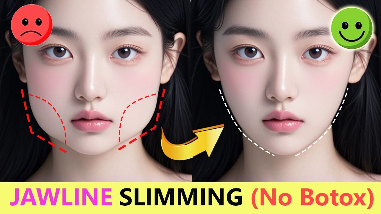 4 Best Massage for Jawline Slimming without Botox, Get Face Slimming | Short Time