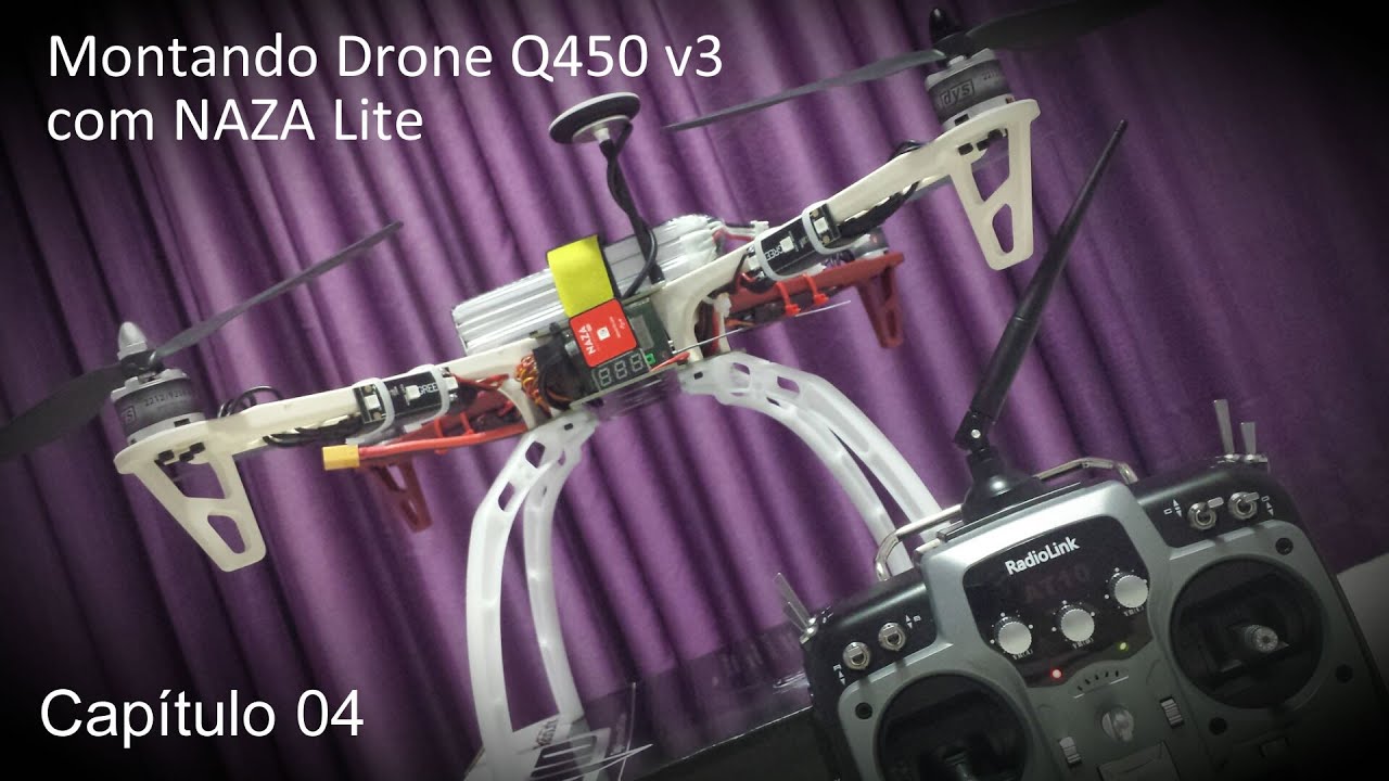 Monte seu Drone - Q450 com Naza Lite - 04 Regulagem dos ESC´s e Motores