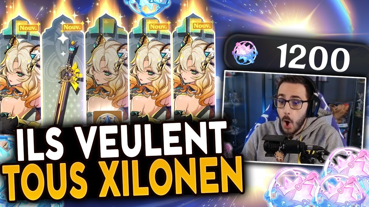 Ils ont tous économisé pour le MEILLEUR SUPPORT ! Invocations Xilonen Genshin Impact