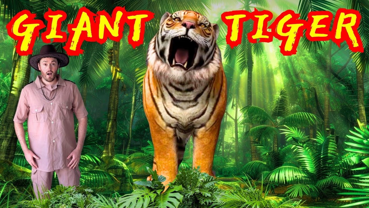 Мы отправляемся на поиски гигантского тигра! | 🐯 Перерыв на отдых с исследователем Райли