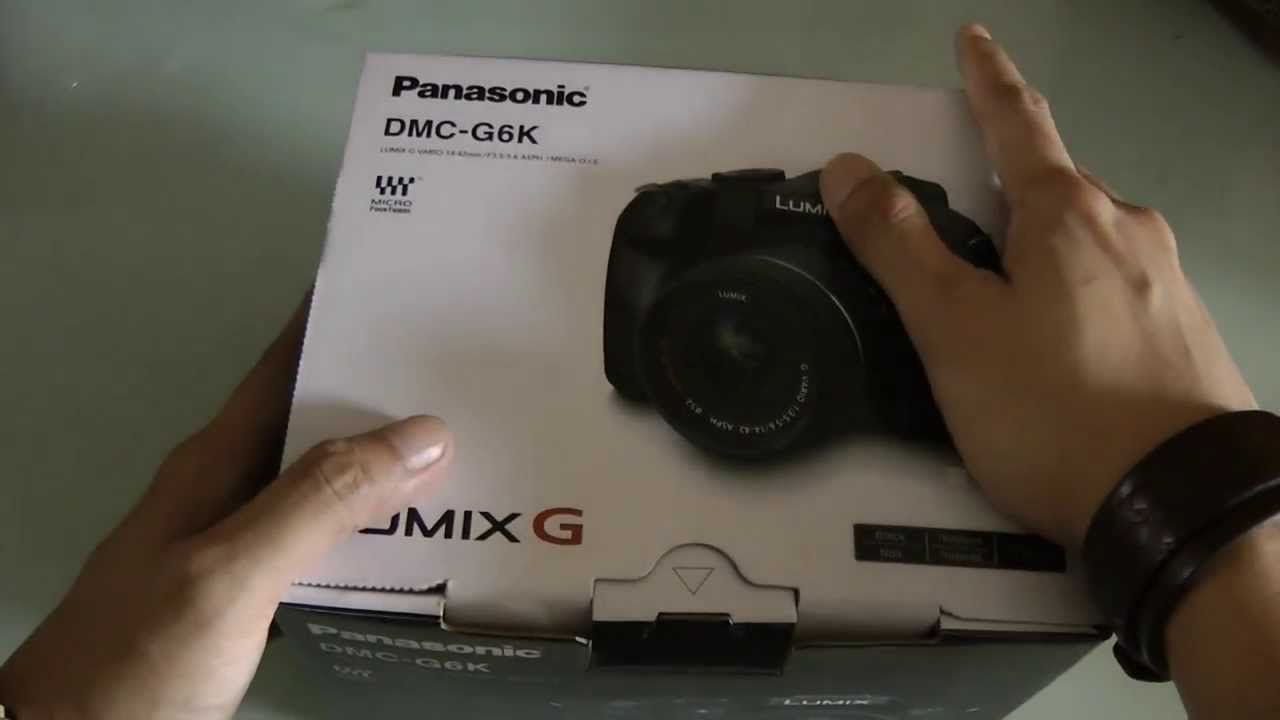 Panasonic Lumix G6 Unboxing with SLR Magic 35mm Cine T 1.4 Lens