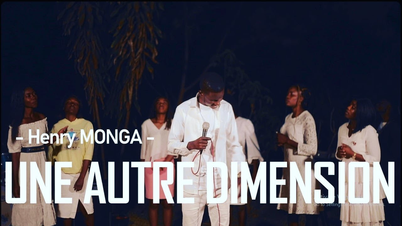 UNE AUTRE DIMENSION Henry Monga  (clip officiel)