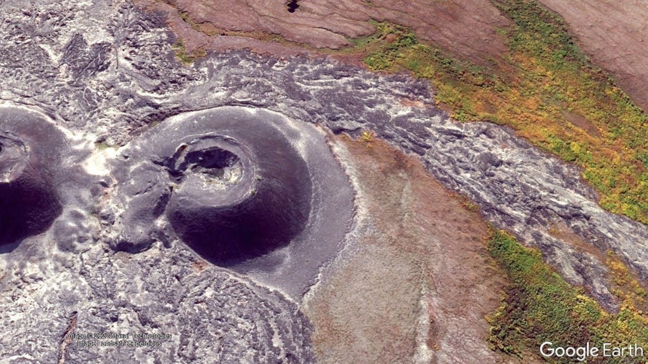 The Active Volcano in Alaska; The Saint Michael Volcanic Field