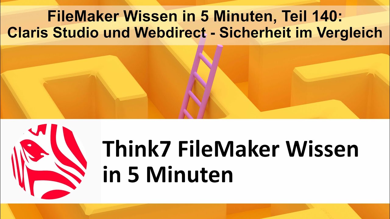 FileMaker Wissen in 5 Minuten, Teil 140: Claris Studio und Webdirect - Sicherheit im Vergleich