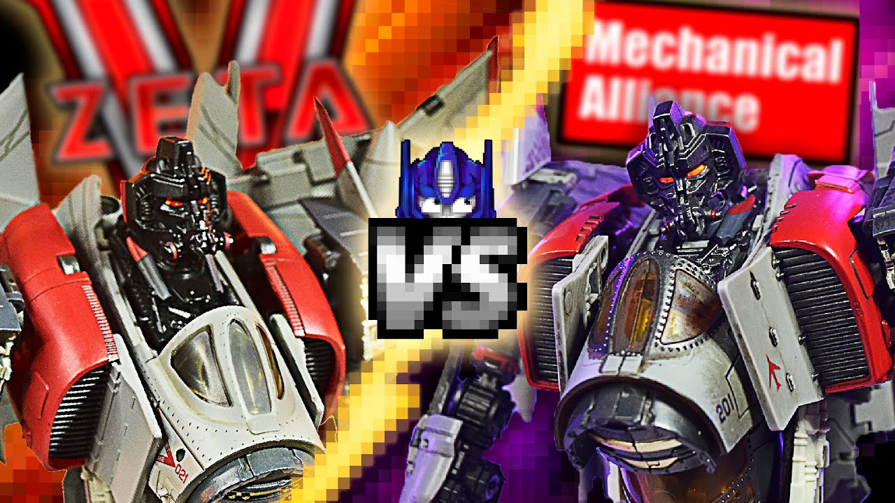 BLITZWING | Zeta Toys Flash VS Mechanical Alliance Thunder Warrior  | Comparativa en ESPAÑOL!