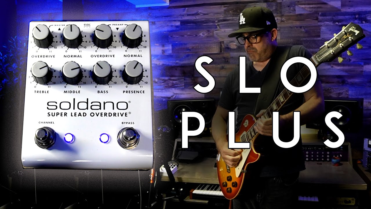 Soldano SLO Plus Overdrive Pedal into EVERYTHING!!!