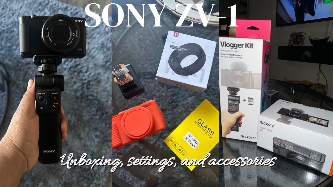 Sony Zv-1 Unboxing, Set up, Accessories + Quality Test!