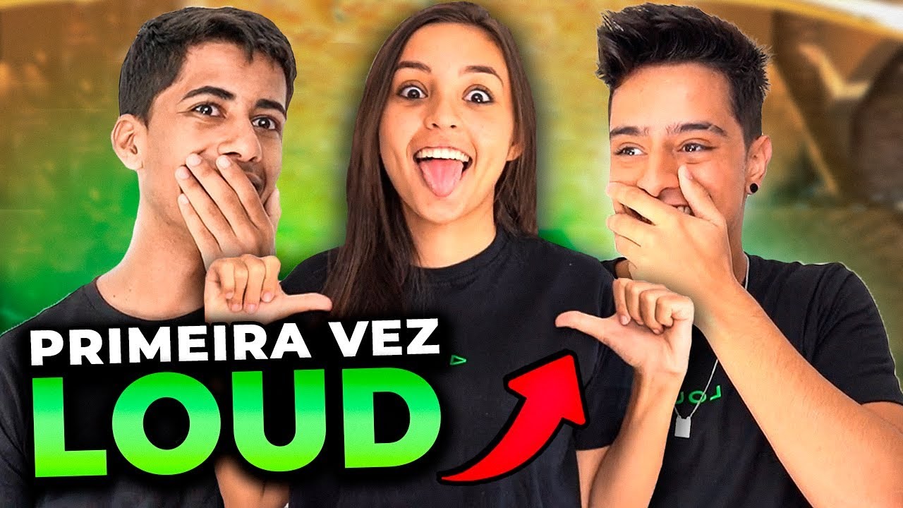 CONTAMOS TUDO DA NOSSA PRIMEIRA VEZ!! LOUD FREE FIRE
