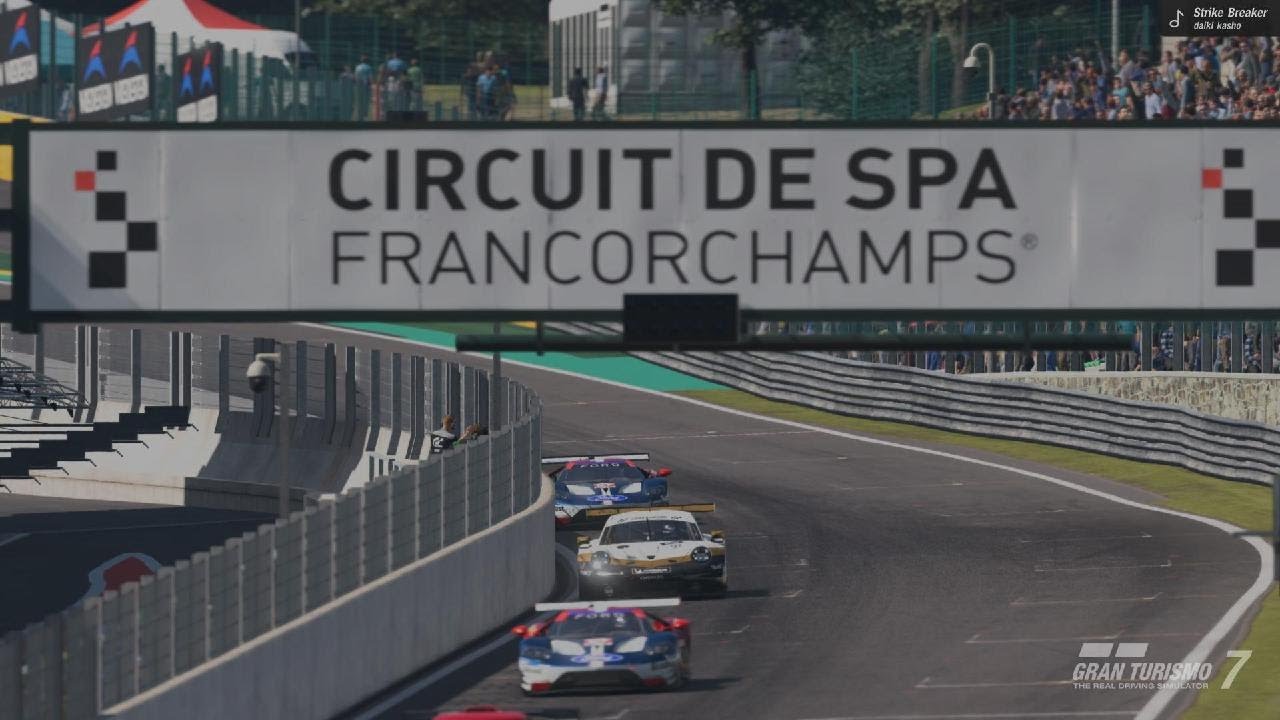 Muita Chuva em Spa-Francorchamps Ford GT gr.3