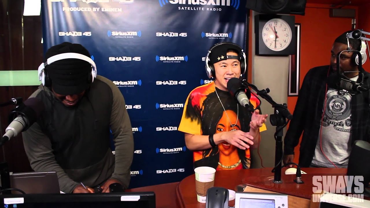 Louie V, Jin & Siagon Trade off Verses on Freestyle Friday | Sway's Universe