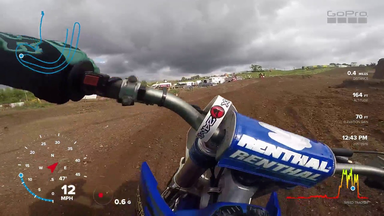 Apex MX Yamaha YZ 125 Big Crash!