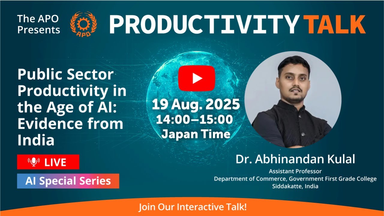 Public Sector Productivity in the Age of AI: Evidence from India