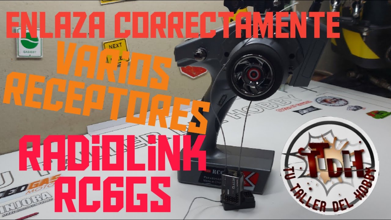 Enlazar varios  receptores a la Radiolink correctamente en español