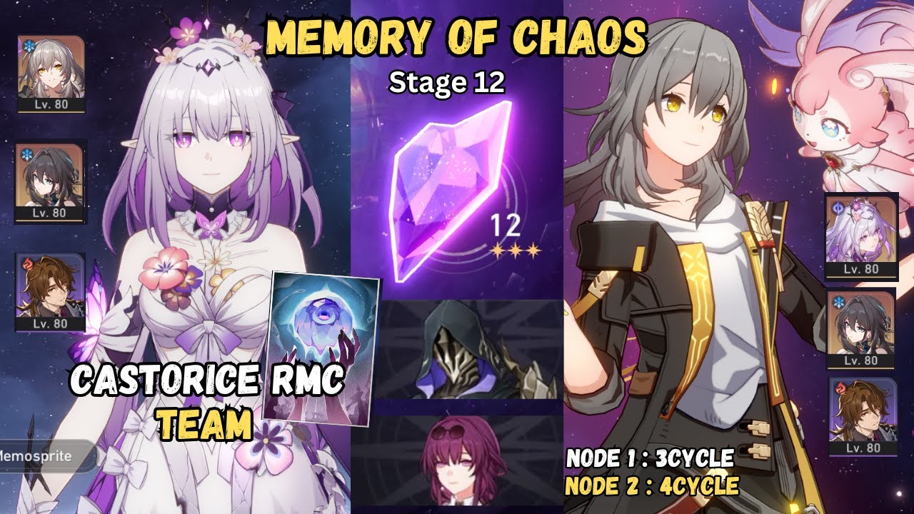 Castorice E0S0 Moc 12 (Memory of Chaos 12) | Honkai Star Rail 3.2
