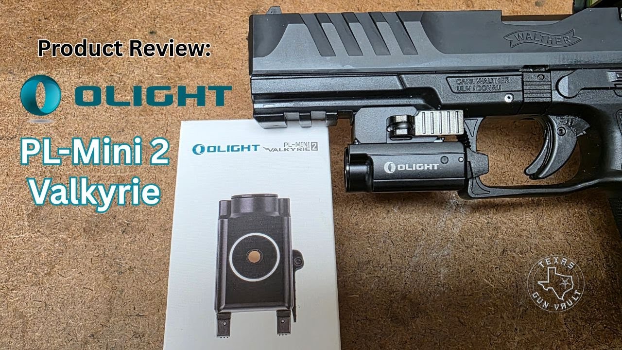 Обзор товара: Тактический фонарь Olight PL-Mini 2 Valkyrie (устанавливается на оружие)