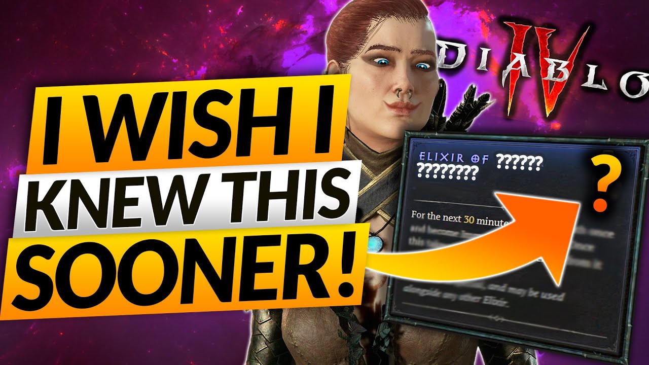 How to NEVER DIE IN DIABLO 4 HARDCORE - BEST ELIXIR OF DEATH EVASION - D4 Guide