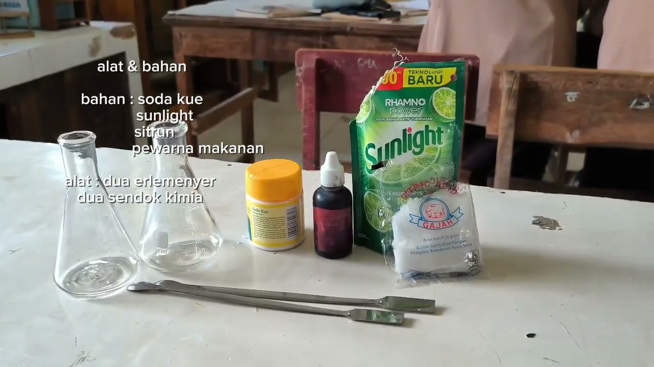 praktek perubahan zat kimia kelompok 7 kelas 10A