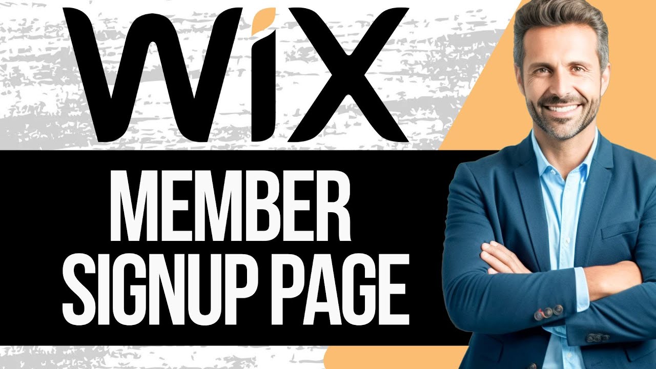 Как создать страницу регистрации и профиля участников в Wix