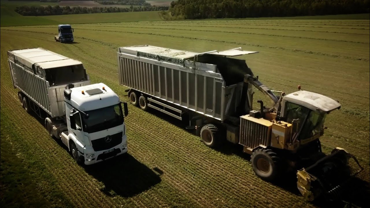 (🇨🇵 )GRASS SILAGE IN FRANCE 2020||CMC  SATURNE 4800||