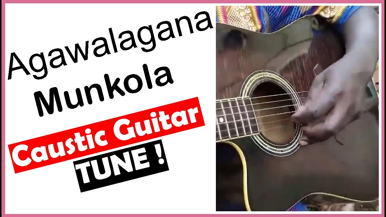 Live Caustic Guitar Tune - Agawagala Munkola - For Peter Baligidde (Cover By Kaaya)