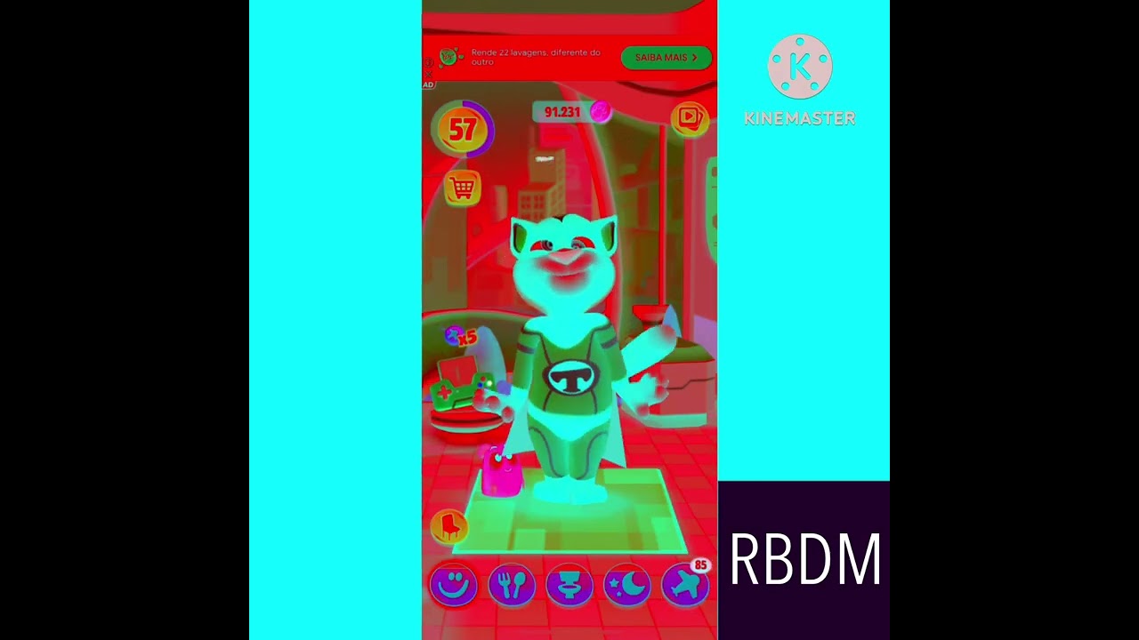 My Talking Tom 2 Who Said That A Wanna Burp Intro Effects