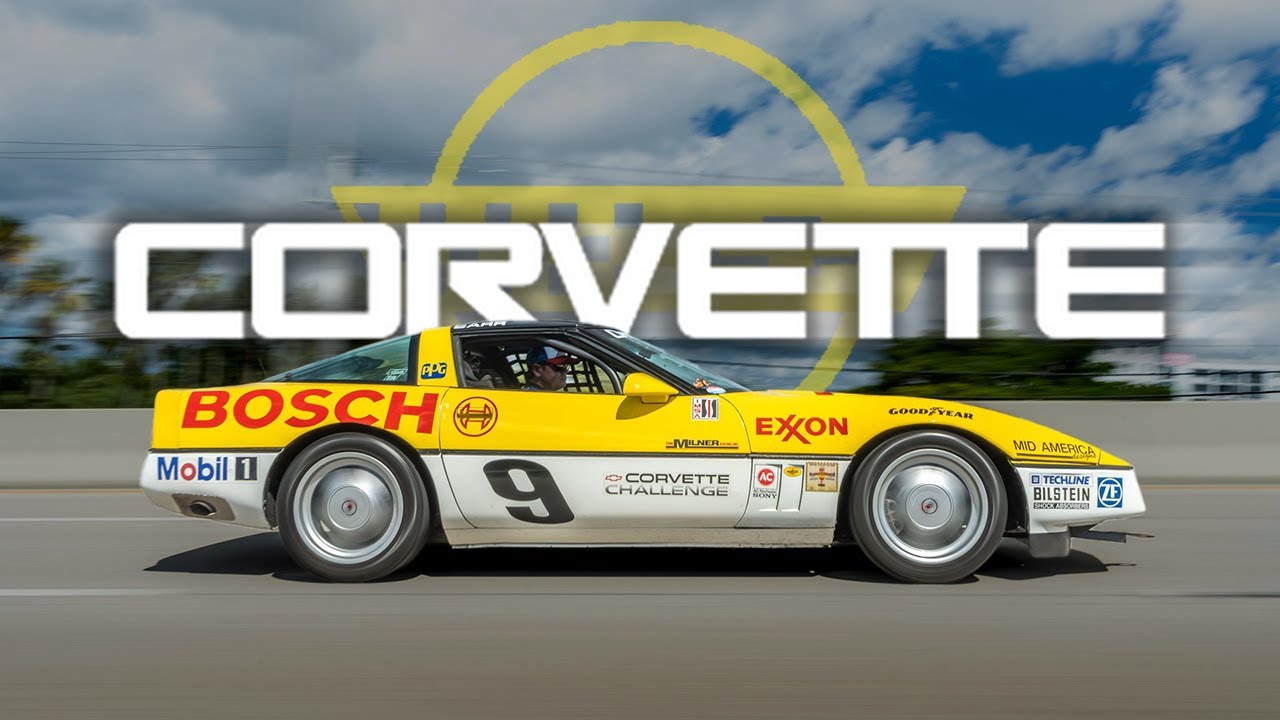 Создан для одной цели. Гонки | Автомобиль Corvette Challenge 1989 года
