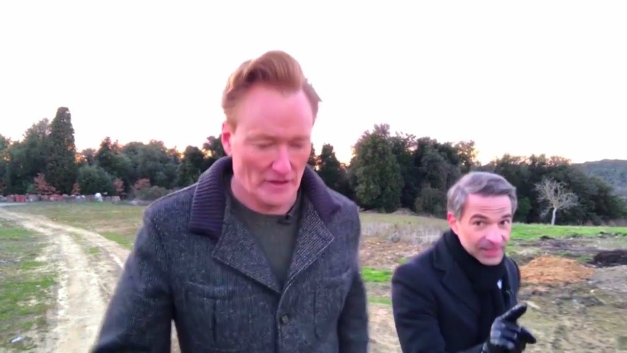 Conan O'Brien & Jordan Schlansky Go Truffle Hunting (Behind The Scenes)