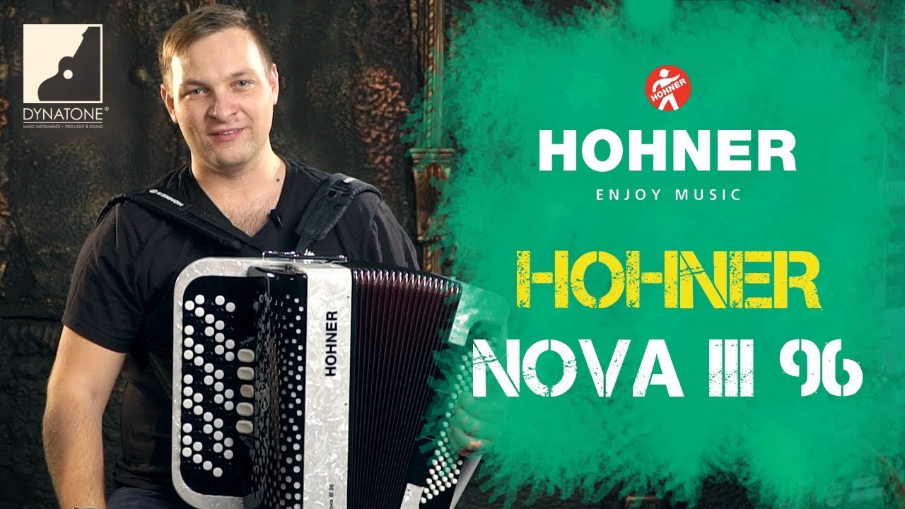 Обзор баяна HOHNER NOVA III 96