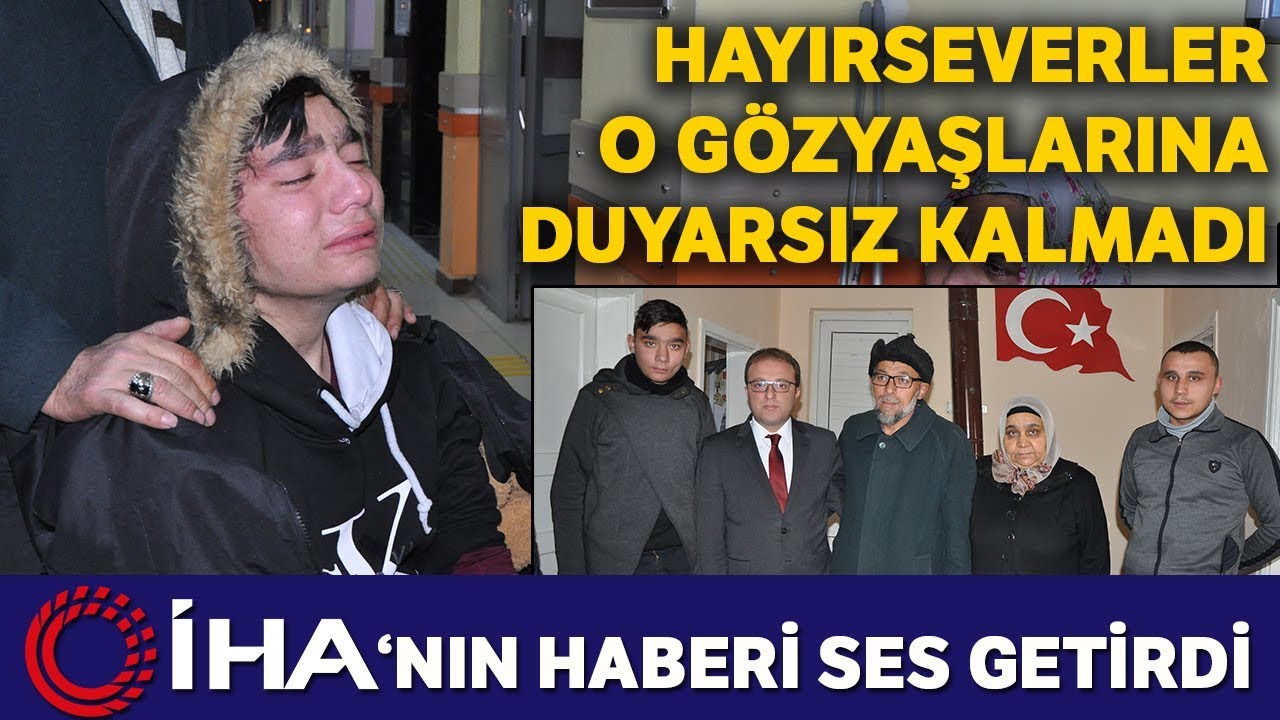 Hayırseverler Crohn Hastası Gencin Dramına Duyarsız Kalmadı
