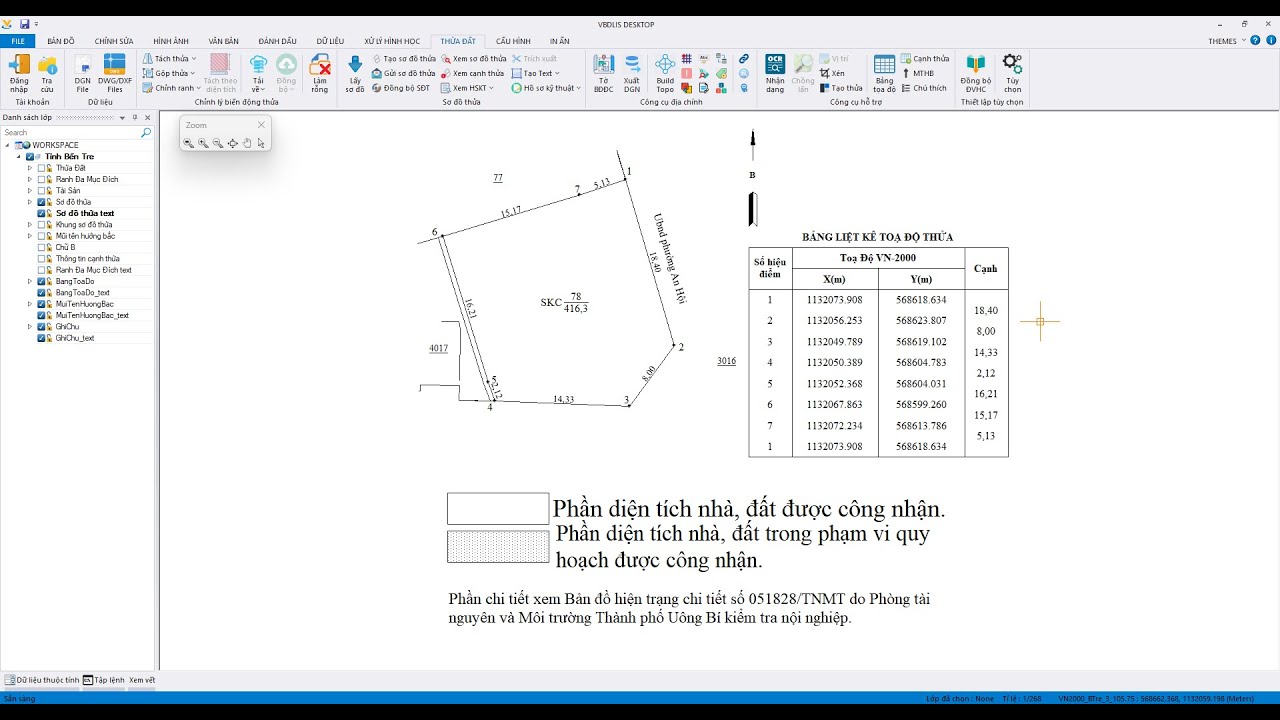 [VBDLIS] Tạo bản vẽ tách, hợp thửa theo Nghị Định 101 (P1)