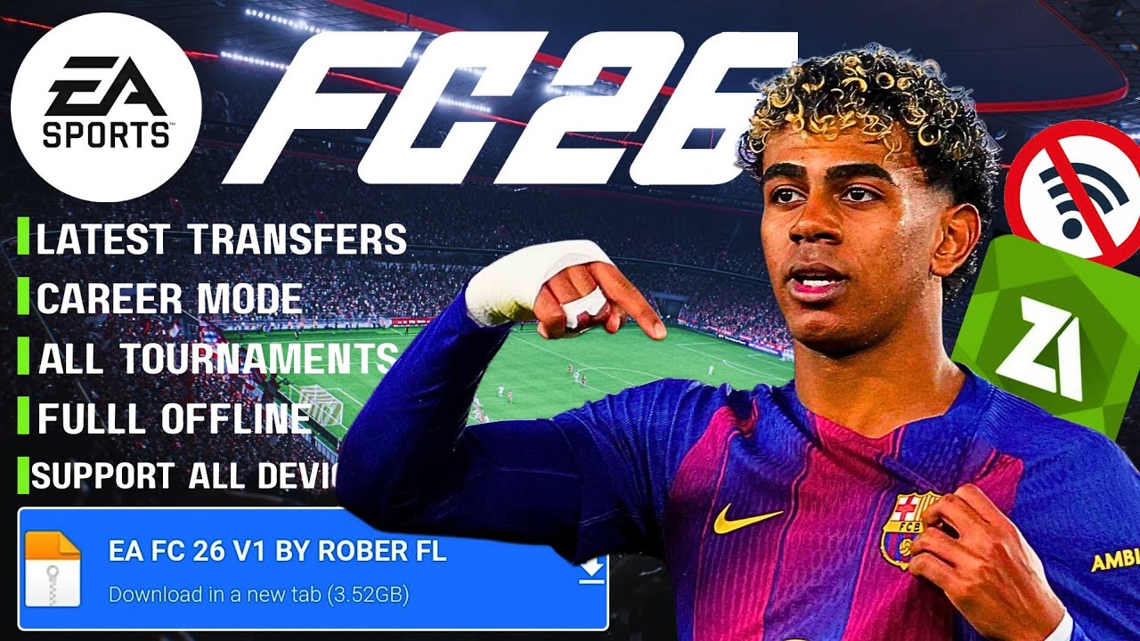 How to Install and play FIFA 16 Mod FC 26 on Android 