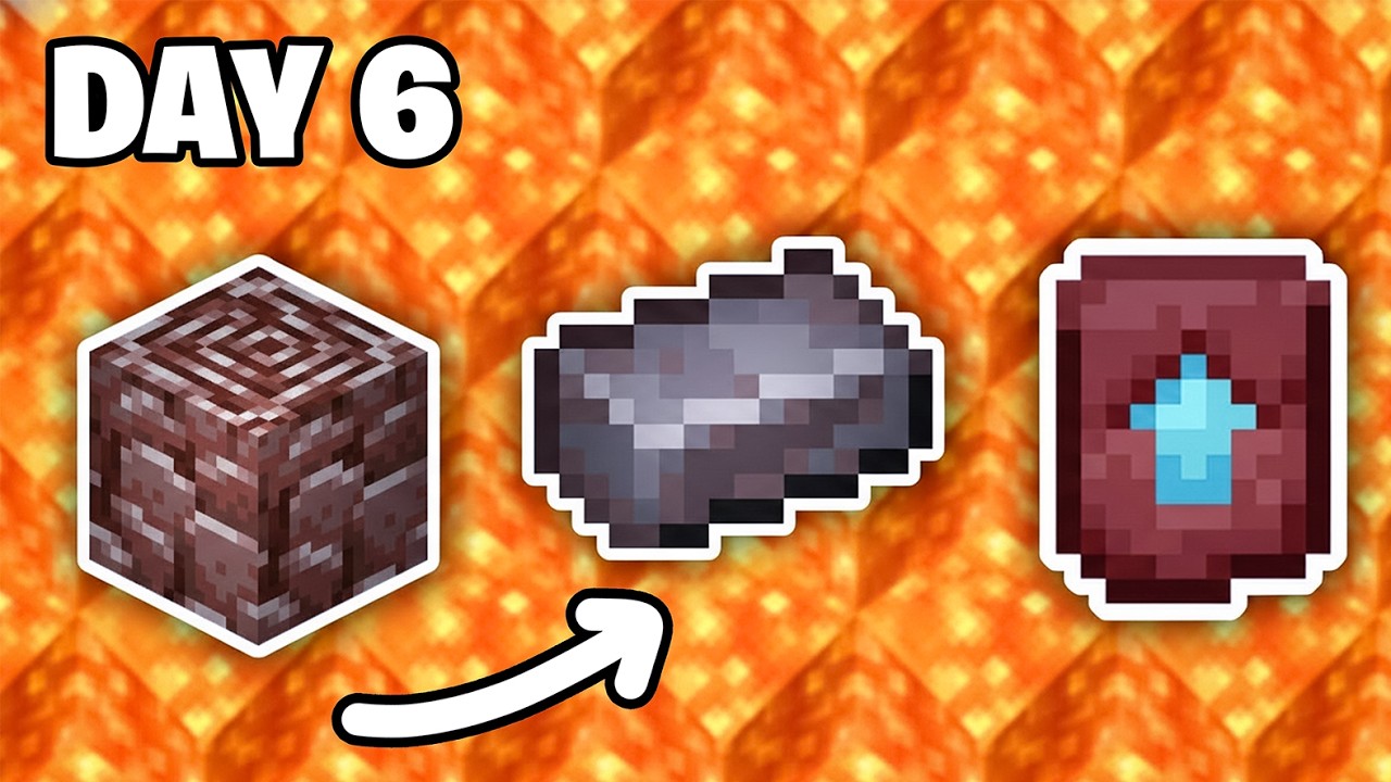 Nether Adventure Gaya Pagal! 🔥 1 Ghante Mein Netherite Upgrade | Day 5  | #live #minecraft