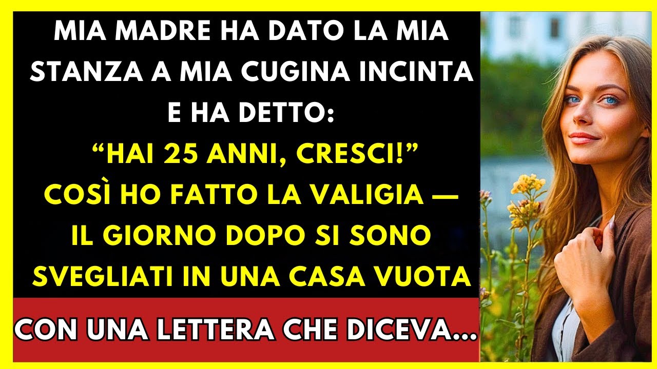 Mia Madre Ha Dato La Mia Stanza Alla Cugina Incinta E Mi Ha Detto Di Farmi Una Vita