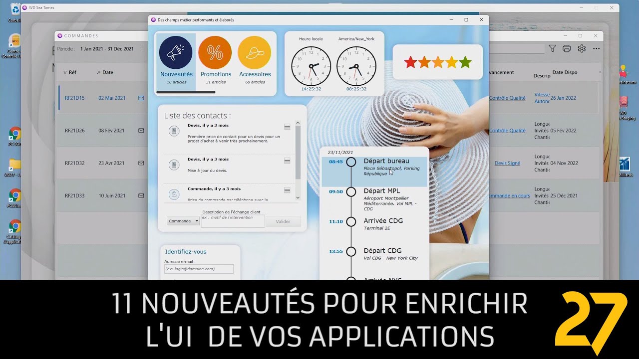 11 nouveautés pour enrichir l'UI dans vos applications WINDEV 27