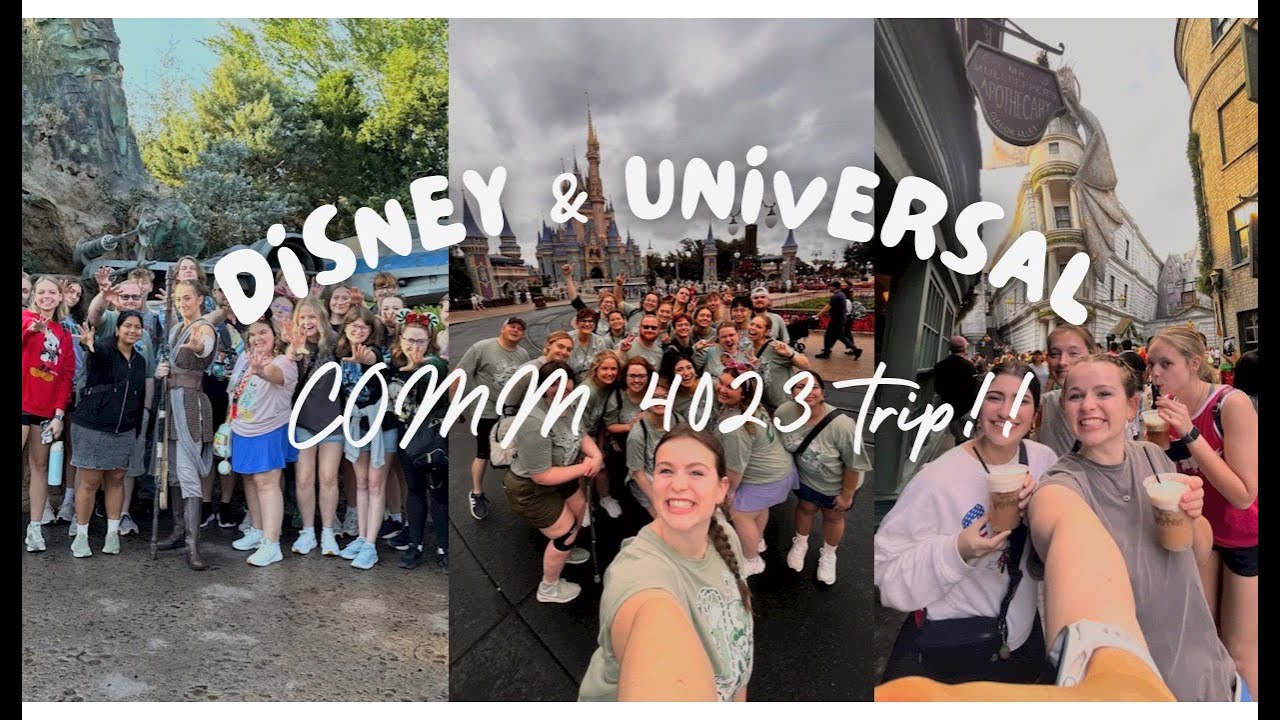 Class trip to Disney World and Universal Studios!!