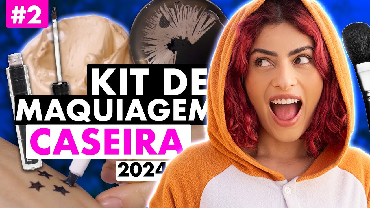 KIT DE MAQUIAGEM CASEIRA 2  #EMO | Kim RosaCuca