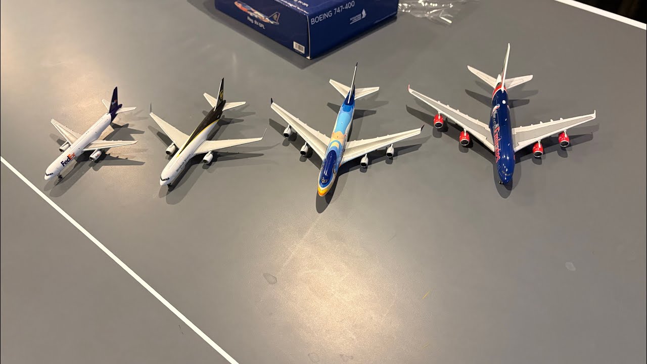Christmas unboxing part 2 Gemini jets and NG models!