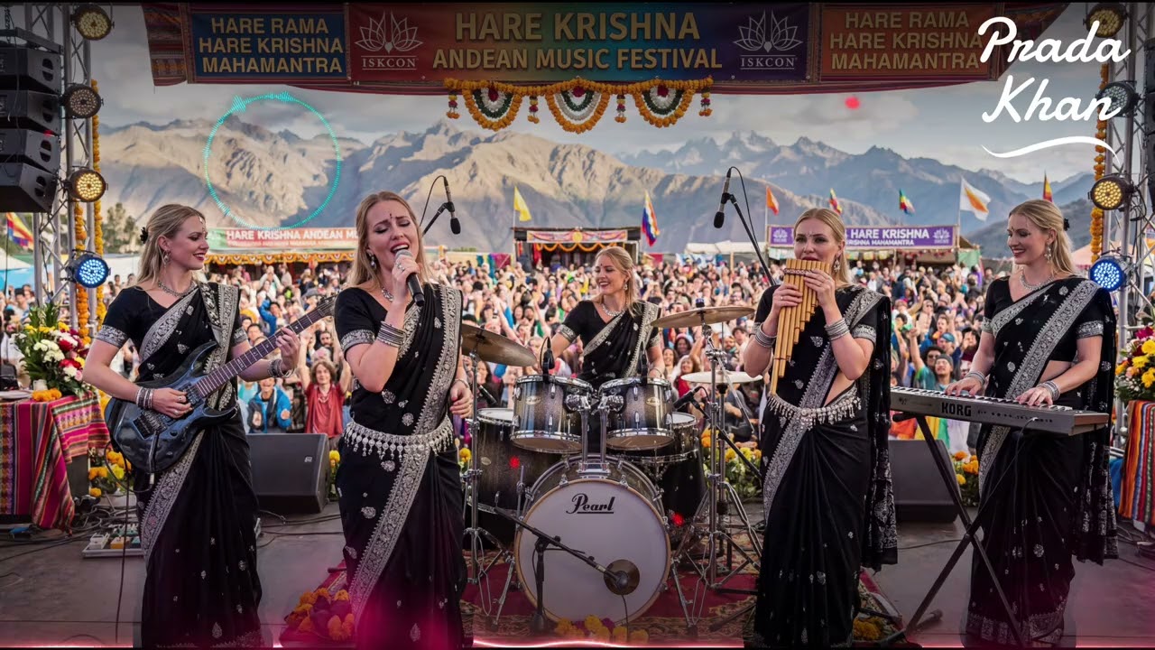 Stunning Hare Krishna Andean Music Festival