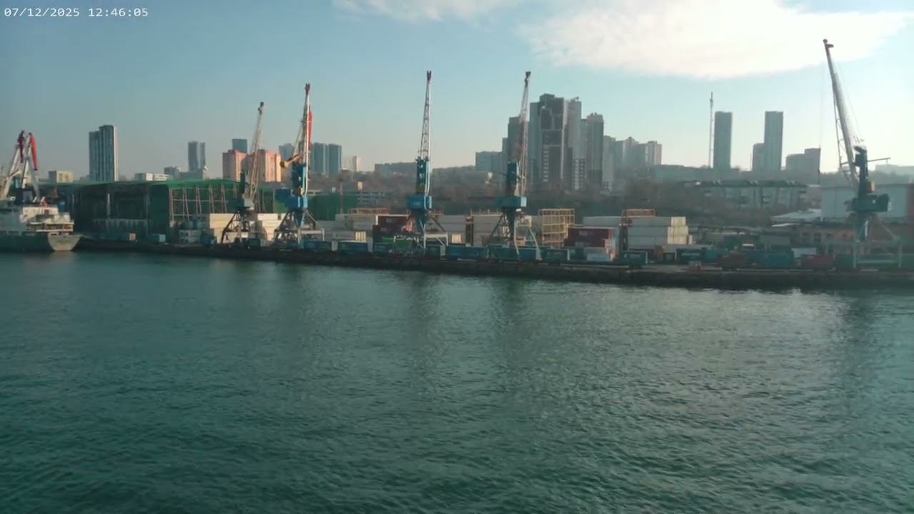 Швартовка  парома 