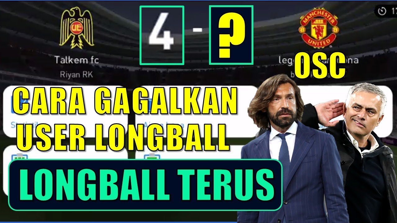 BIKIN LONGBALL USER MATI KUTU CARA MENGGAGALKAN LONGBALL DI ONLINE MATCH 2 FOOTBALL PES 2021 MOBILE