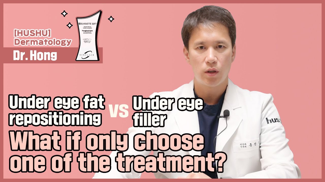 [HUSHU]Under eye fat repositioning VS Under eye filler - What if i only choose one of the treatment?