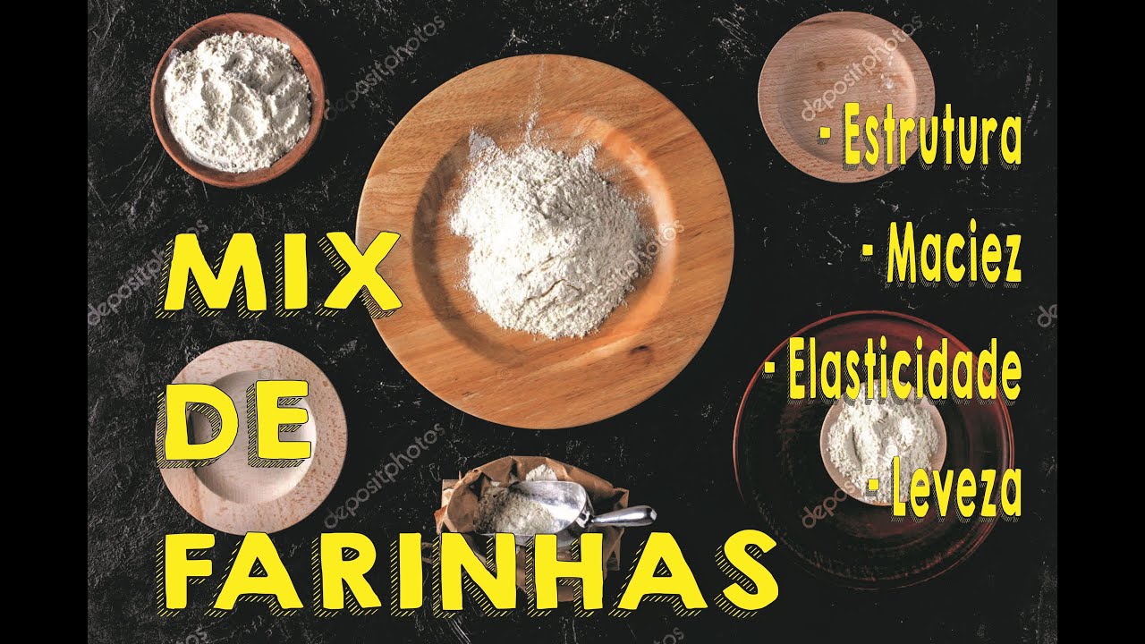 COMO FAZER MIX DE FARINHAS PARA SUBSTITUIR O TRIGO |SEM GLÚTEN E SEM LACTOSE|