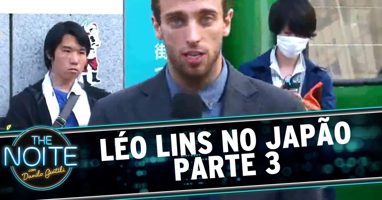 Léo Lins nas ruas de Tóquio