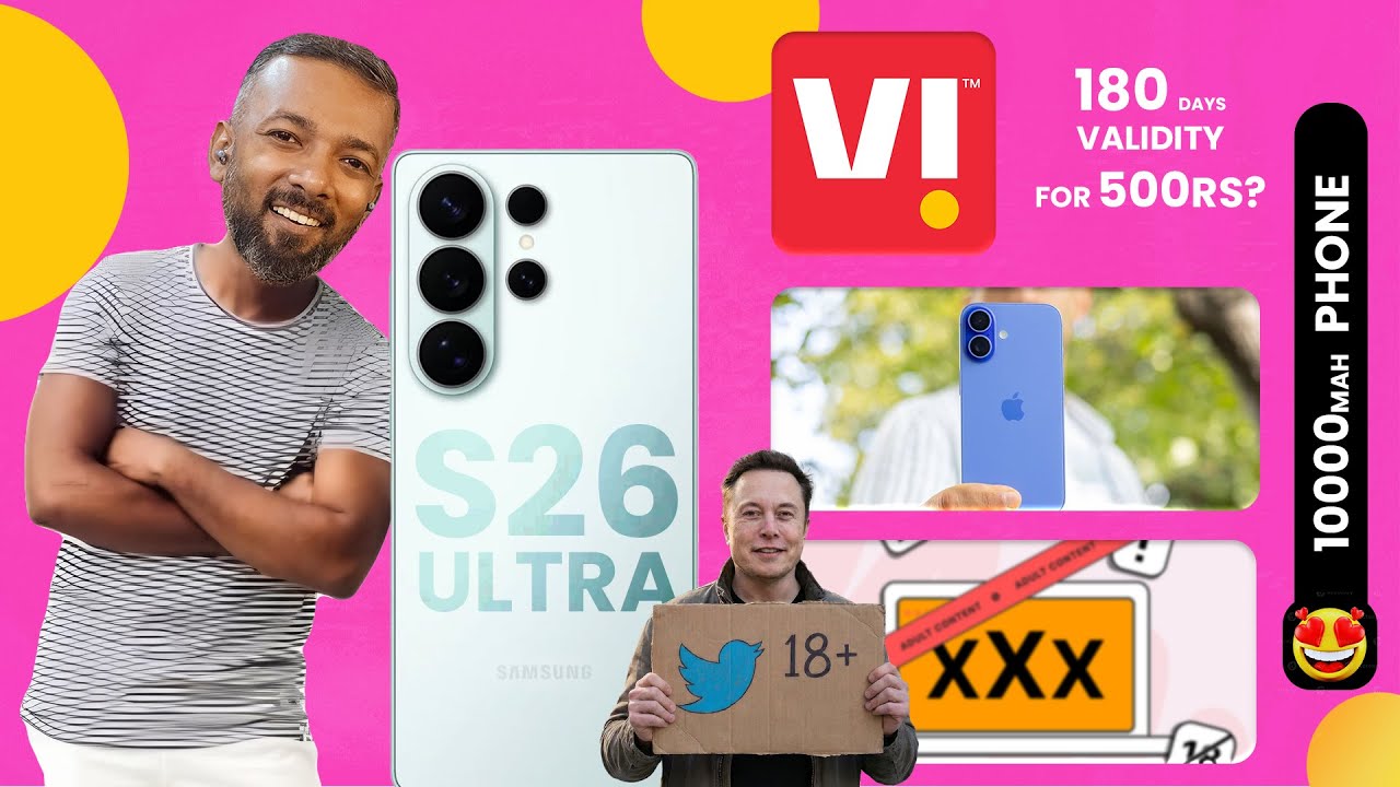 Xiaomi 17, iPhone 16 Sales💹, Galaxy S26🔥, 10,000mAh Phone and  Grok AI Issue, #SBUS