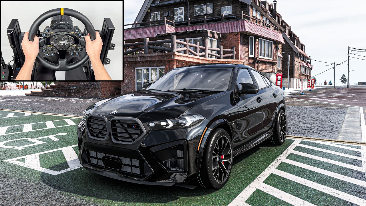 BMW X6M Competition | Forza Horizon 6 | Steering Wheel Gameplay