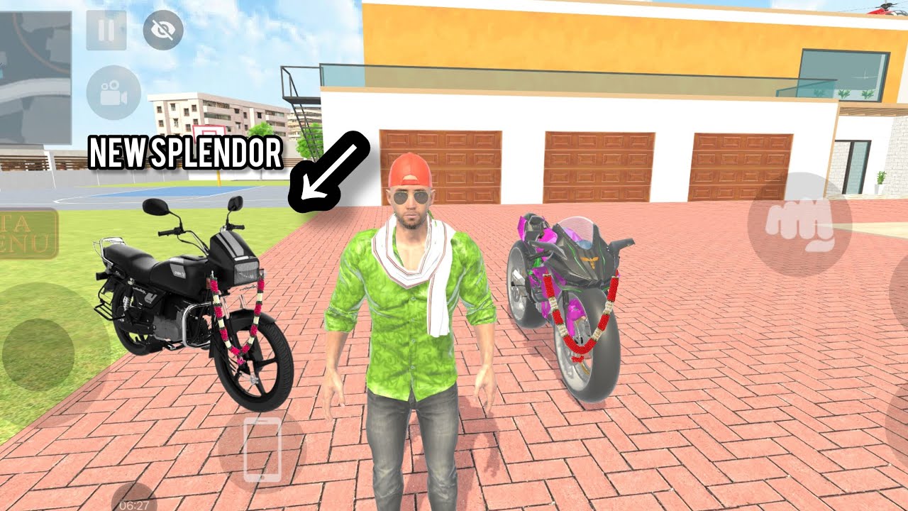 🔥New Splendor Modify 2026 💥Indian Theft Aura Simulator game of 3D#automobile #videos